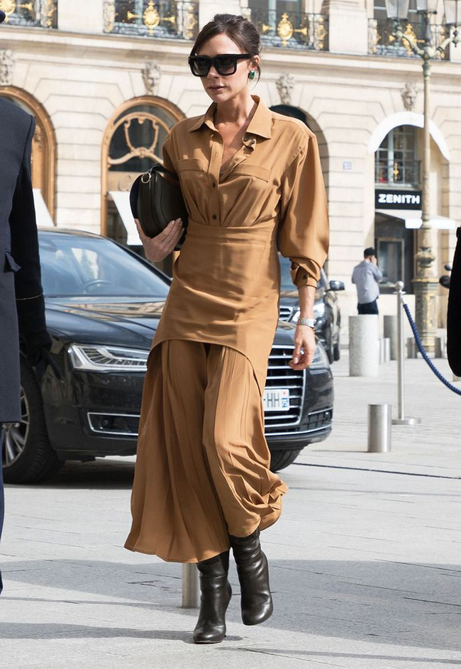Mãn nhãn cực độ khi ngắm Victoria Beckham diện váy dài: Đỉnh cao từ vóc dáng cho đến thần thái - Ảnh 11.