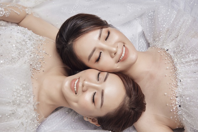 Á hậu Thuỵ Vân hứa chọn váy cưới cho bạn gái NSND Công Lý ngày lên xe hoa - 3