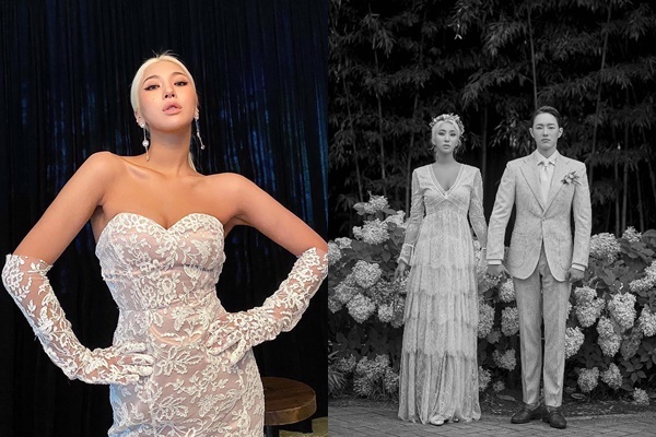 Rapper người Hàn không đóng khung trong hình tượng nàng dâu nhẹ nhàng mà thay đổi cá tính với make up tông Tây (Ảnh: FB Giant Pink)